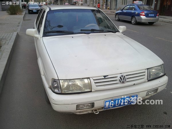【图】牡丹江二手桑塔纳2000 2002款_白色_二手车之家