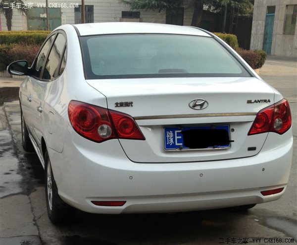 【图】安阳二手悦动 2008款 1.6l mt gls_白色_二手车