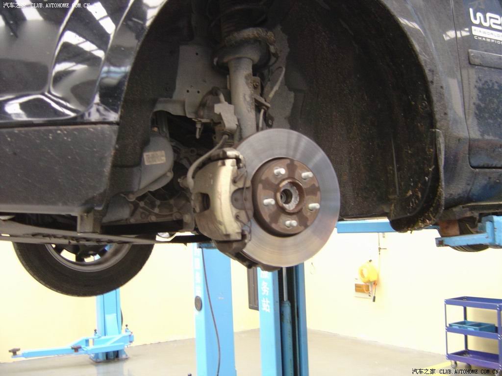【图】今天换左前轮轴承作业!加精安慰我吧!吼