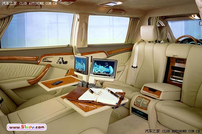 【图】我所见过最豪华的车内饰,应有尽有.那个