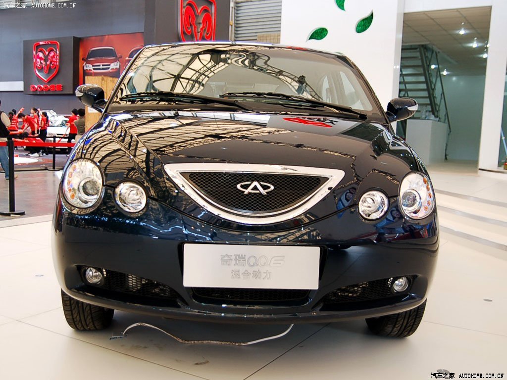 【图】上海车展黑色QQ6_奇瑞QQ\/QQ3\/QQ6论坛