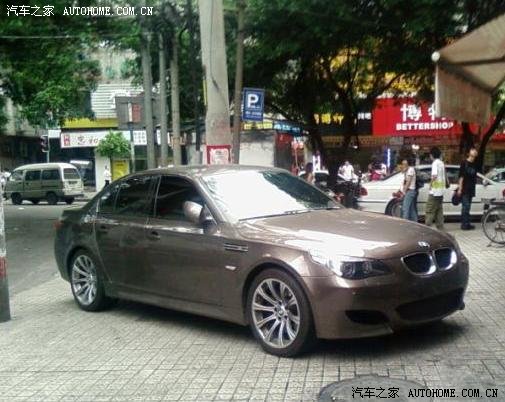 【图】福州达明路上的还没上牌的宝马M5_