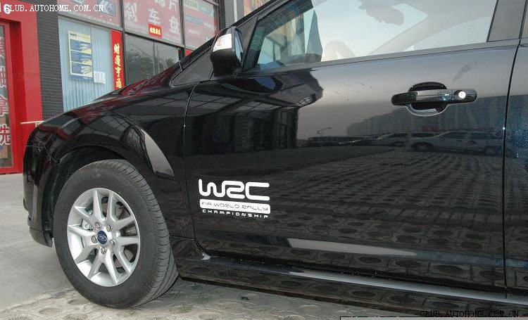 最漂亮的福克斯WRC赛事之王车身贴纸