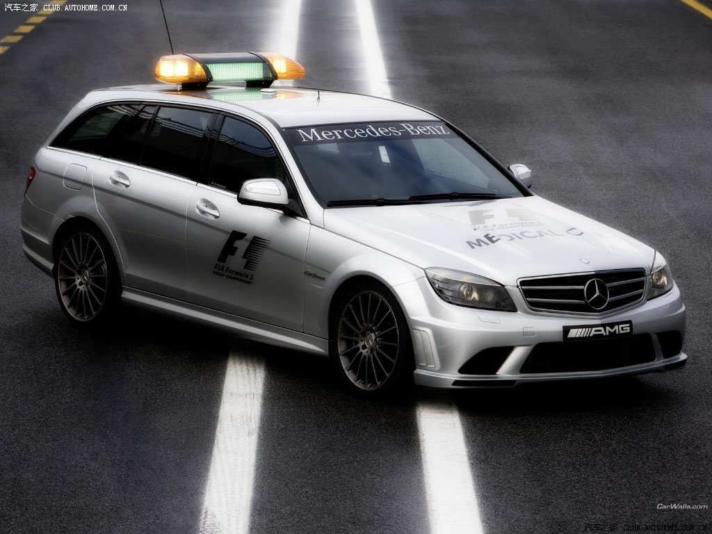 奔驰c 警车 帅!
