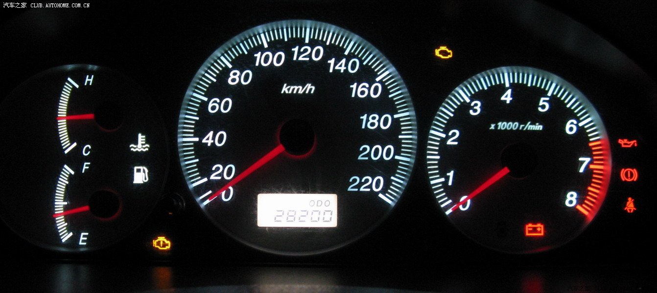 【图】仪表盘灯改颜色_福美来论坛_汽车之家论坛