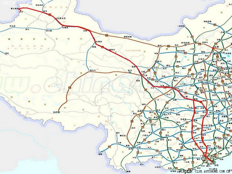 【图】威驰自驾游《广东深圳--新疆伊犁路书》