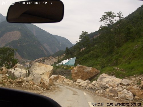 【图】八一北川惊魂--我的红奔奔_奔奔LOVE论