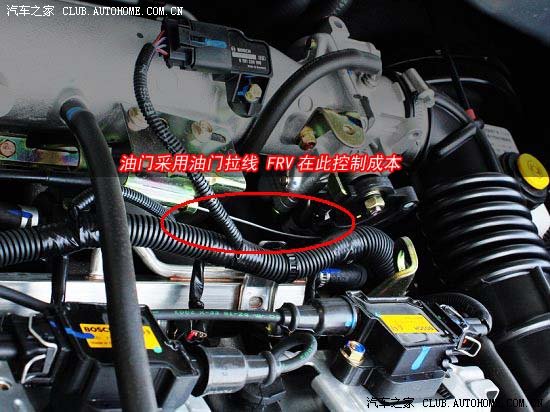 【图】【详解】FRV拉线油门和电子油门的区别