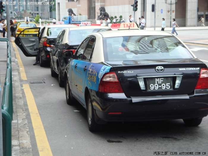 澳门丰田卡罗拉|丰田卡罗拉是澳门出租车的主