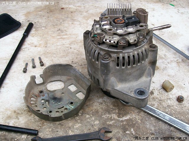 【图】换发电机调节器小作业