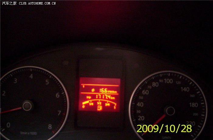 【图】新宝来手舒1.6油耗