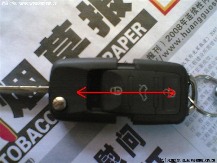 【图】遥控钥匙换电池,明锐、速腾、polo。 估