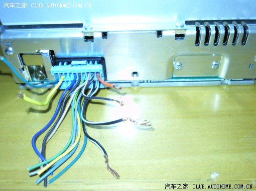 请问谁会把别克gl8车载cd机改成家用,具体接线是怎样的?