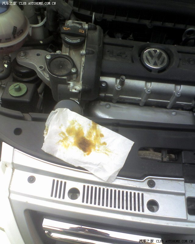 【图】帮忙看看机油是否达到更换的程度_POL