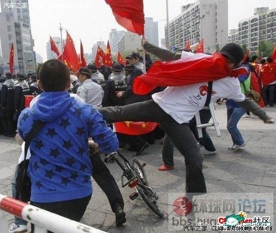 【图】转 在韩国 侮辱中国国旗的下场_奇瑞a3