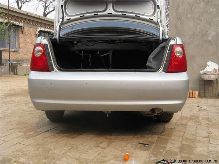 【图】羚羊倒车雷达的安装