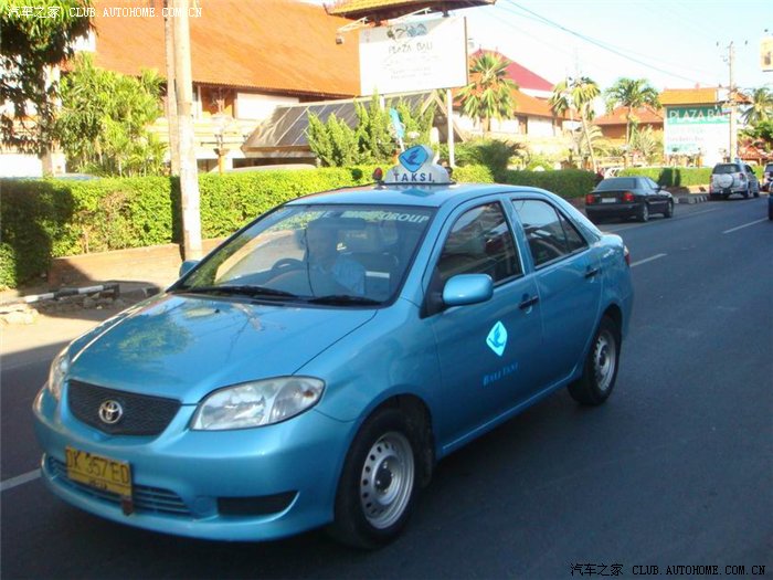 【图】巴厘岛上的威驰出租车