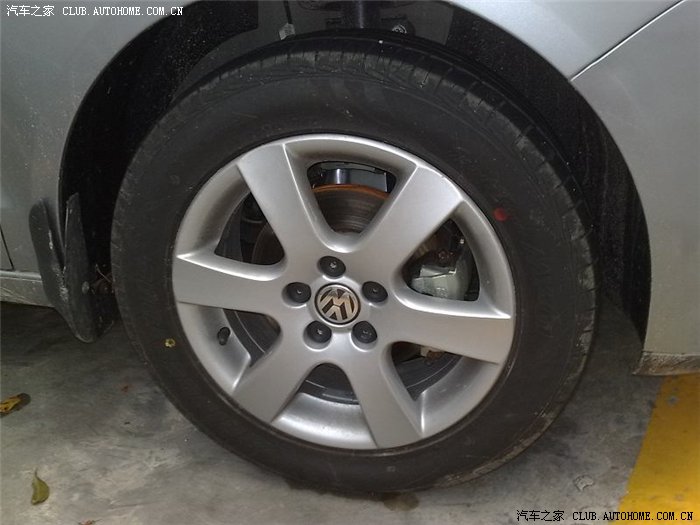 【图】小波原车韩泰轮胎换成普利斯通!_POLO