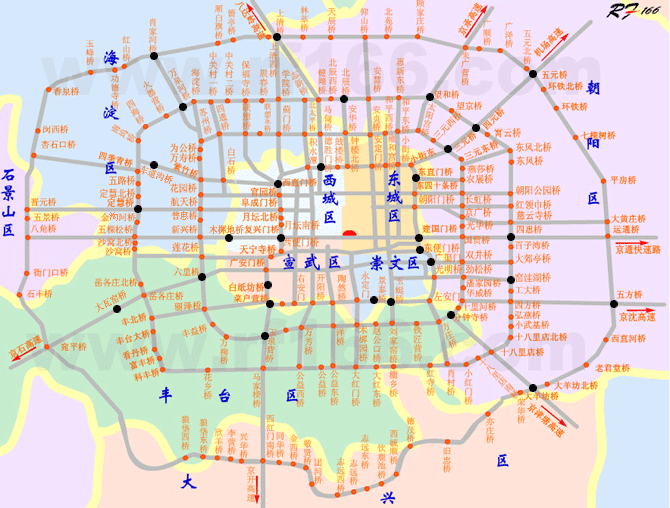非常实用——北京公路网概况
