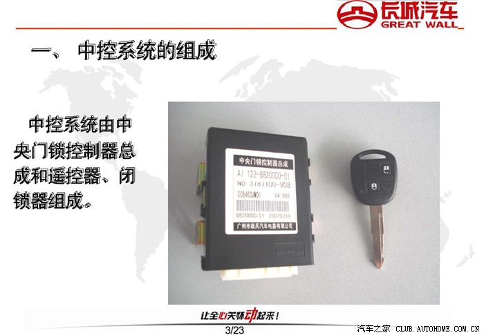 【图】长城嘉誉4S店售后维修培训资料--中控_