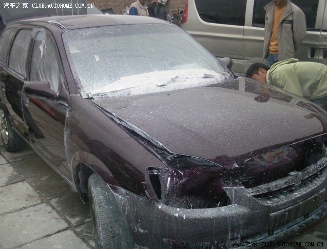 【图】赛欧改色,整车喷漆。