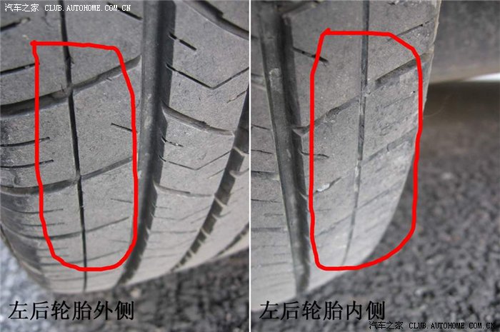 【图】A3 轮胎偏磨问题 有图有据(有最新进展