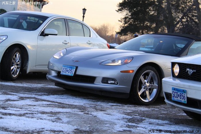 【图】卡尔维特c6 vs 野马gt vs g35x 公园小聚