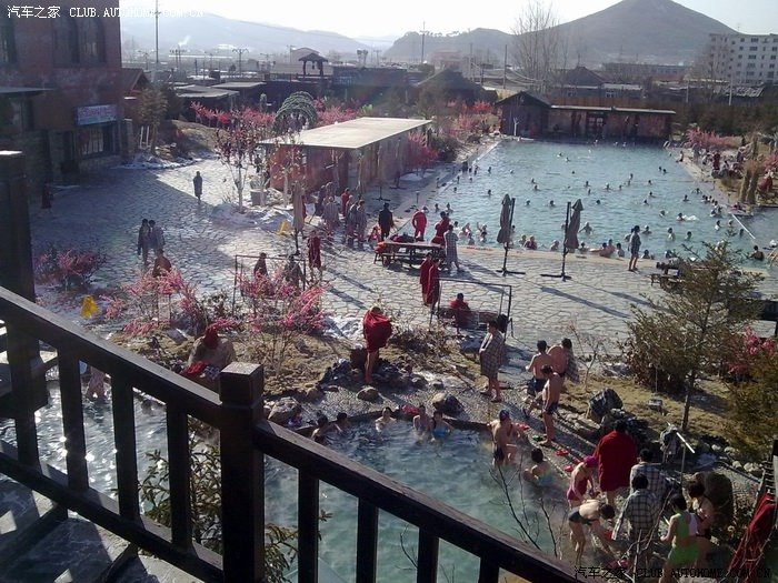 辽宁豪友会弓长岭冬日户外温泉自驾游(照片)