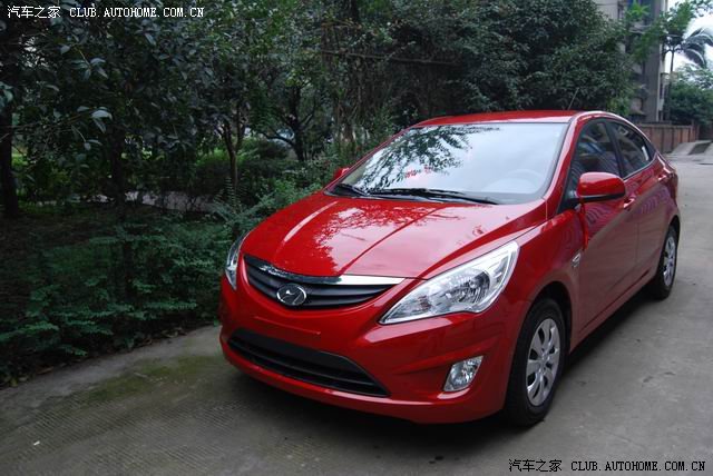 【图】十全十美之日将红色瑞纳开回家~~图片