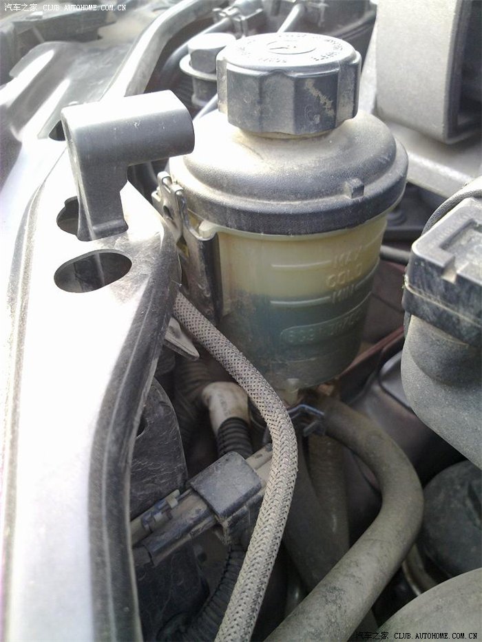 【图】今天早上发现转向助力油有点低。_沃尔