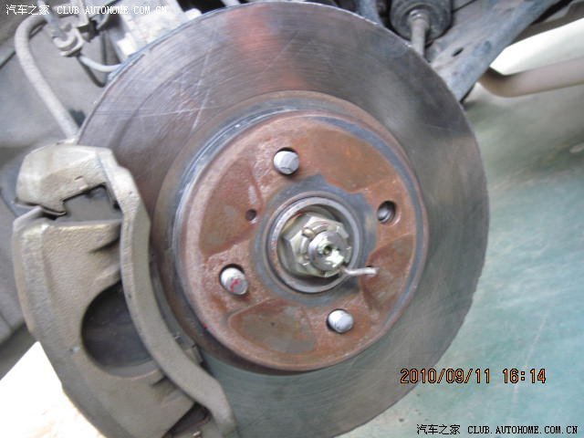 【图】BYD低碳版F3DM断轮胎螺丝是必然,不断