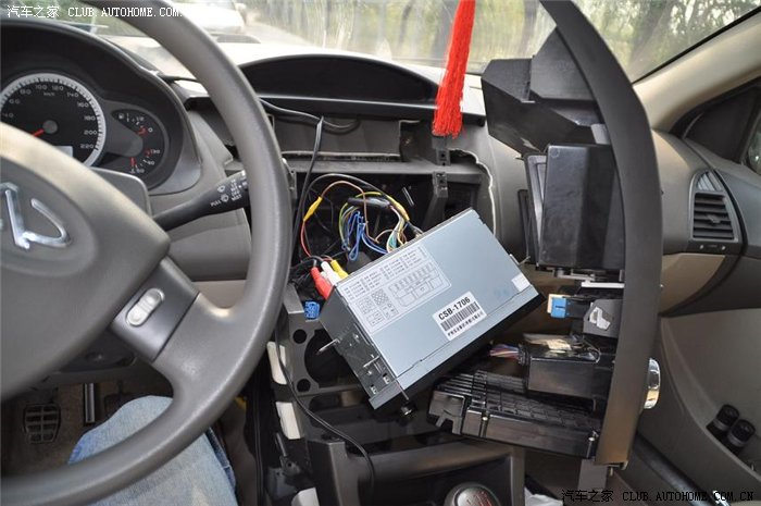 a3手动改自动档把外观内饰贴碳纤维 加装一体