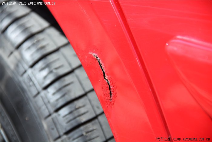 【图】悲哀,A3钣金生锈开裂_奇瑞A3论坛