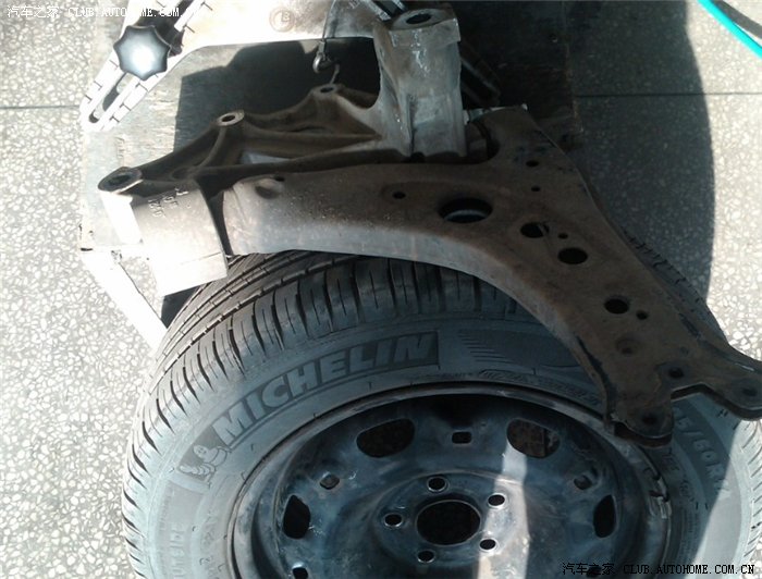 【图】POLO更换下摆臂衬套作业!_POLO 论坛