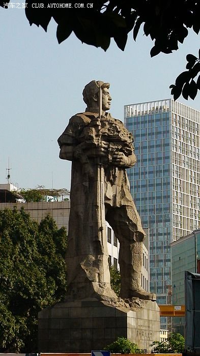【图】广州亚运迎火---广州解放纪念雕像 海珠