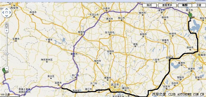 开县,从谷歌上查了一下是从河南那边经湖北宜昌到重庆大概1470多公里