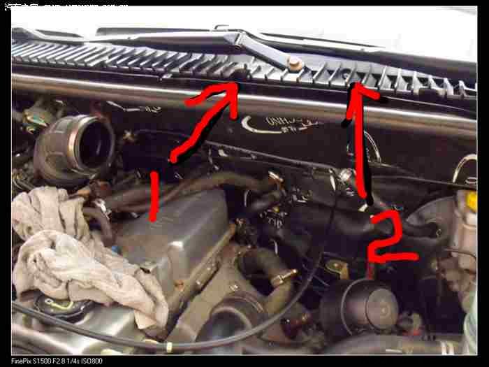 【图】求助各位大侠及版主!U型槽导流板怎么拆