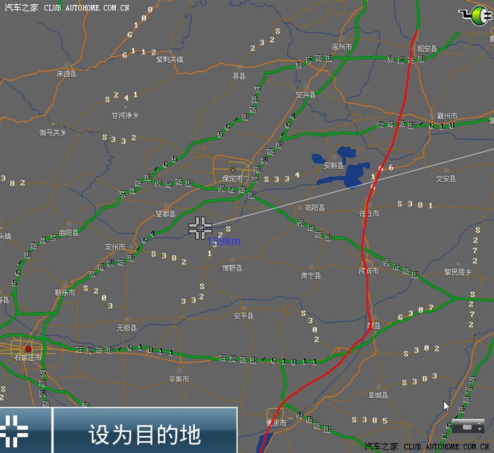 大广高速是从大庆道广州,代码g45,这次通车的是河北段,从河北与北京图片