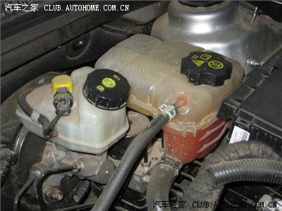别克英朗水箱