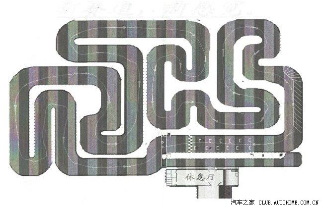 赛道场地平面图