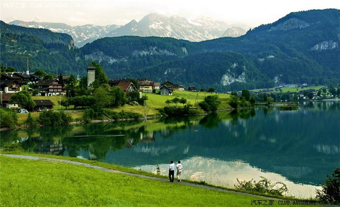 到欧洲发达国家的农村旅行竟然经常能见到中华