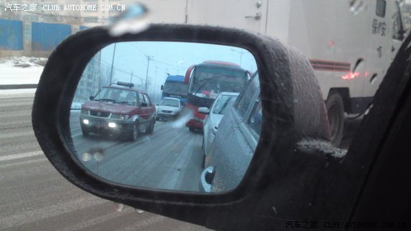 【图】大景后视镜加热功能雨雪天见奇效!_景程论坛_汽车之家论坛