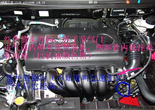 【图】清洗节气门和怠速阀后+友情提示