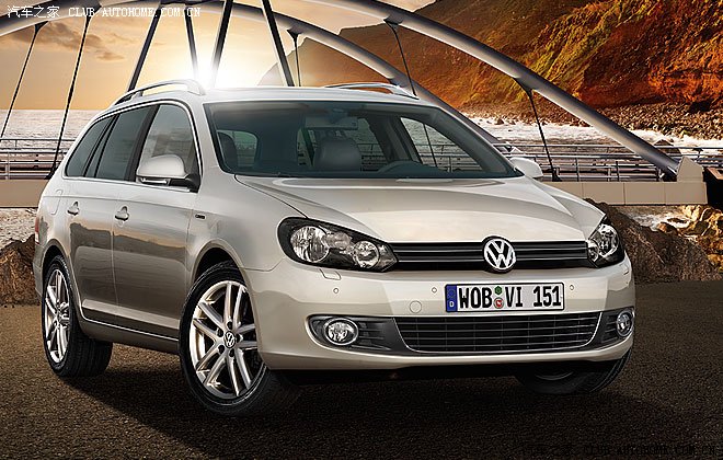 【图】德国大众德文官网上的高尔夫6旅行版