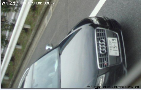 日本高速拍的两厢版A4L。图太大QQ截图上发