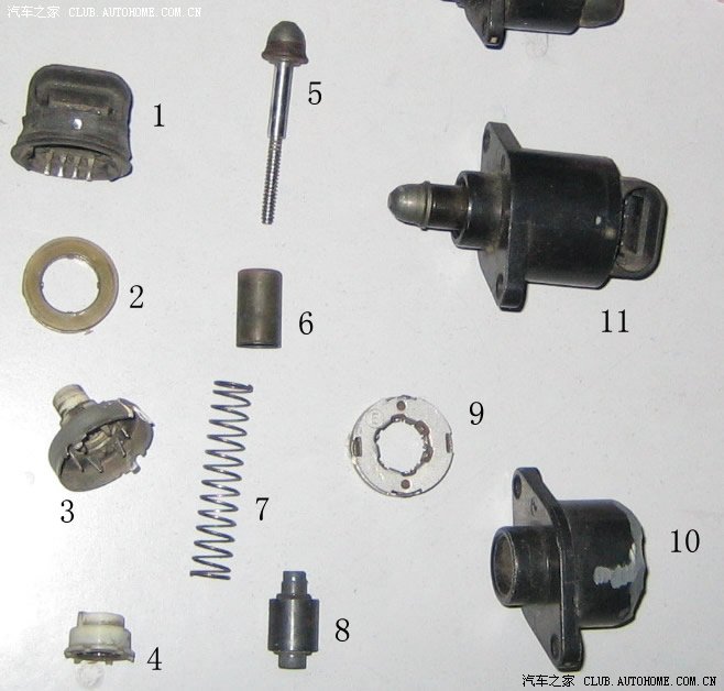 【图】怠速马达结构及其工作原理