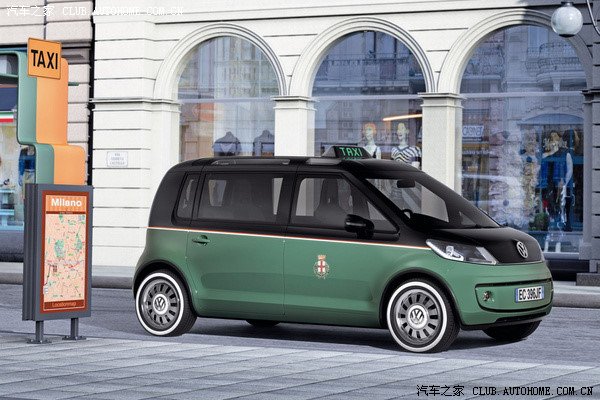 【图】大众米兰出租车概念车亮相汉诺威工博会