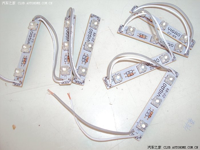 【图】K14珍珠白安装室内阅读灯、制作全过程