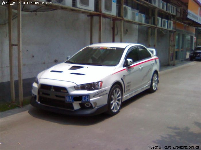 【图】在广州马场见到老美EVO_三菱翼神论坛