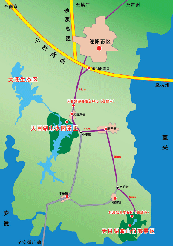"五一"天目湖自驾游全程详解